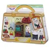 SYLVANIAN FAMILIES - La valisette de mode et grande soeur chat bicolore
