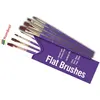 Pack De Pinceaux Plats Taille 3-5-7-10 Humbrol
