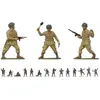 1:32 Airfix 02711V WWII U.S. Paratroops - Figures Plastic Modelbouwpak...