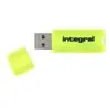 Integral Memory Cle USB 2.0 Integral Neon 8Go Jaune