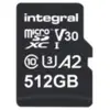 INTEGRAL CARTE MEMOIRE MICRO SD INTEGRAL INMSDX512G180/150V30