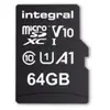 Integral - carte memoire flash - 64 Go - microSDXC UHS-I