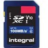 Integral 16GB HIGH SPEED SDHC/XC V10 100MB CLASS 10 UHS-I U1 16 Go SD
