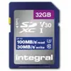 Carte SDXC Integral INSDH32G-100V30 32 Go, UHS-I, V30