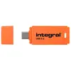 Integral CLE USB 64GB USB-C 3.2 GEN1 DRIVE ORANGE