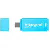 Integral CLE USB 32GB USB-C 3.2 GEN1 DRIVE BLEUE