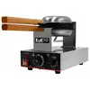 KuKoo Gaufrier Electrique Professionnel 1 Moule Rond Téflon Antiadhésif 250°C