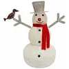 Monster Shop NL Bonhomme de Neige 100 LED Blanc Froid Décoration de Noël Extérieur Jardin
