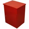 MonsterShop Boîte à Parcels Murale Rouge 58 cm Sécurisée Large Colis Lettres 5 Clés INCLUS