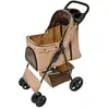 Poussette pour Animal de Compagnie   Beige Monstershop