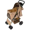 Monstershop Poussette pour Animal de Compagnie et Sac Caddy   Beige