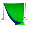 Pas de marque Lastolite Chromakey Textilhintergrund Grün/blau 300x350cm M. Schlaufe
