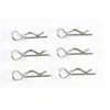 FTX BODY CLIP(MEDIUM SIZE) 6PCS