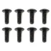 FTX OUTBACK BUTTON HEAD SCREW M3*8 (8)