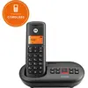 Téléphone sans fil Motorola E211 noir avec répondeur