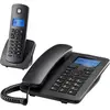 Téléphone fixe Motorola C4201 Combo DECT (2 pcs) Noir