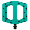 Paire de pedales plates dmr v11 turquoise