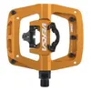 Paire de pedales semi automatiques dmr versa orange