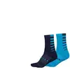 Chaussettes de sports Endura  Pack 2 Calcetines Stripe Coolmax