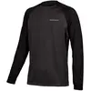 Endura - Singletrack Trikot Langarm - Maillot de cyclisme taille XL, noir