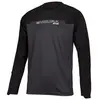 Endura - MT500 Burner Trikot Langarm - Maillot de cyclisme taille XL, noir/gris