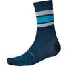Chaussettes hiver endura baabaa stripe merinos myrtille bleu
