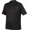Endura Hummvee Ray II Maillot de Cyclisme à Manches Courtes Homme, Noir, Medium