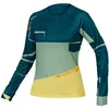 T-shirt imprimé manches longues femme Endura MT500 LTD Bleu M RE6219DT
