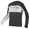 Maillot Endura MT500 Burner Lite manche longue noir gris clair - L