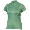 Endura Hummvee Ray Maillot de Cyclisme à Manches Courtes Femme, Jade, XS