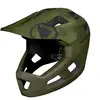 Casque integral enfant endura singletrack vert camo unique