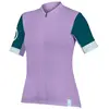 Maillot Endura FS260-Pro II manche courte violet perlé femme - L
