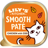 19x85g Smooth Paté Selection poulet et cabillaud Lily s Kitchen nourri...