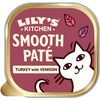 19x85g Smooth Paté Selection dinde et cerf Lily s Kitchen nourriture h...