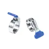 Rs Pro - Collier de serrage pour tuyau, avec Vis sans fin, Molette, Ac...