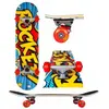 Skateboard Rocket mini Pop Art 7.5 - Rocket - Pour débutants - 7 couch...
