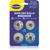 Scholl Boules déodorantes pour chaussures 4 pièces