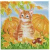 Kit Diamond Painting - Chaton - Carré - 30 cm - Décoration murale