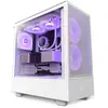 NZXT H5 Flow RGB Midi Tower Blanc