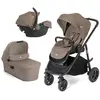 Poussette trio versatrax  Cashew