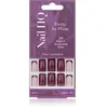 Nail HQ Square Faux ongles Pretty In Plum 24 pcs
