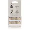 Nail HQ Square Faux ongles Utterly Olive 24 pcs