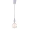 ICONIK INTERIOR Lampe de plafond à vis - Suspension - Axel Blanc TU