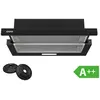 CIARRA Hotte Téléscopique 60cm Classe A++ 370m3/h 2pcs Filtre Actif Ho...