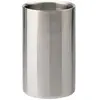 Refroidisseur à vin isotherme en inox satiné - 1 bouteille 20 x 12 cm