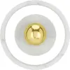 Tom Dixon STONE-Applique murale ou Plafonnier LED en Marbre Ø18cm