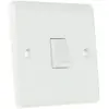 Rs Pro - Interrupteur d'éclairage Rocker IP20 Blanc ( Prix pour 1 )