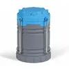 Lanterne pliable - KAMPA - Flare - Piles - Gris et bleu