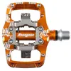 Paire de pedales automatiques hope union tc clip orange