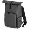 Quadra Q-tech Charge Roll-top Backpack One Size pastel gris